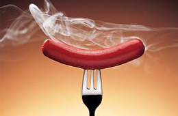 肉食大佬雙匯也看好，熱狗的專用香腸原來這么做！