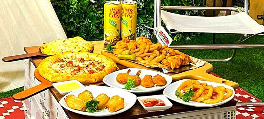 酸菜魚、雞爪、炸雞、甜品、披薩……搶占露營新場景，不負春游好“食”光